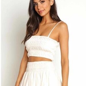 Faithfull The Brand Liya Top Plain Shell Size US 10